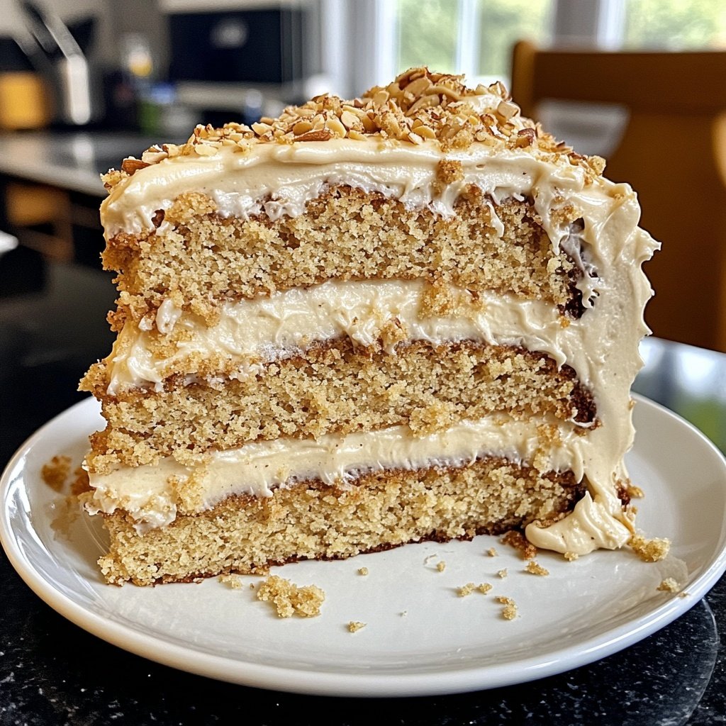 Vegane schwedische Mandeltorte