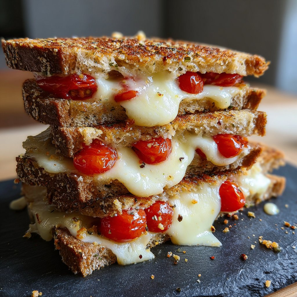 Zupfbrot Mit Tomaten Und Mozzarella