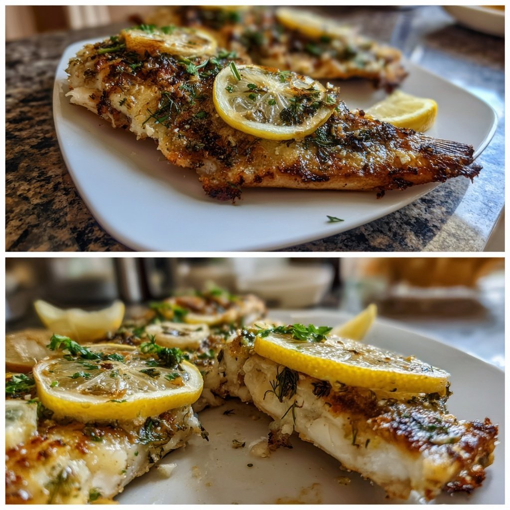 Gesund & Leicht Zitronen-Gegrillter Fisch