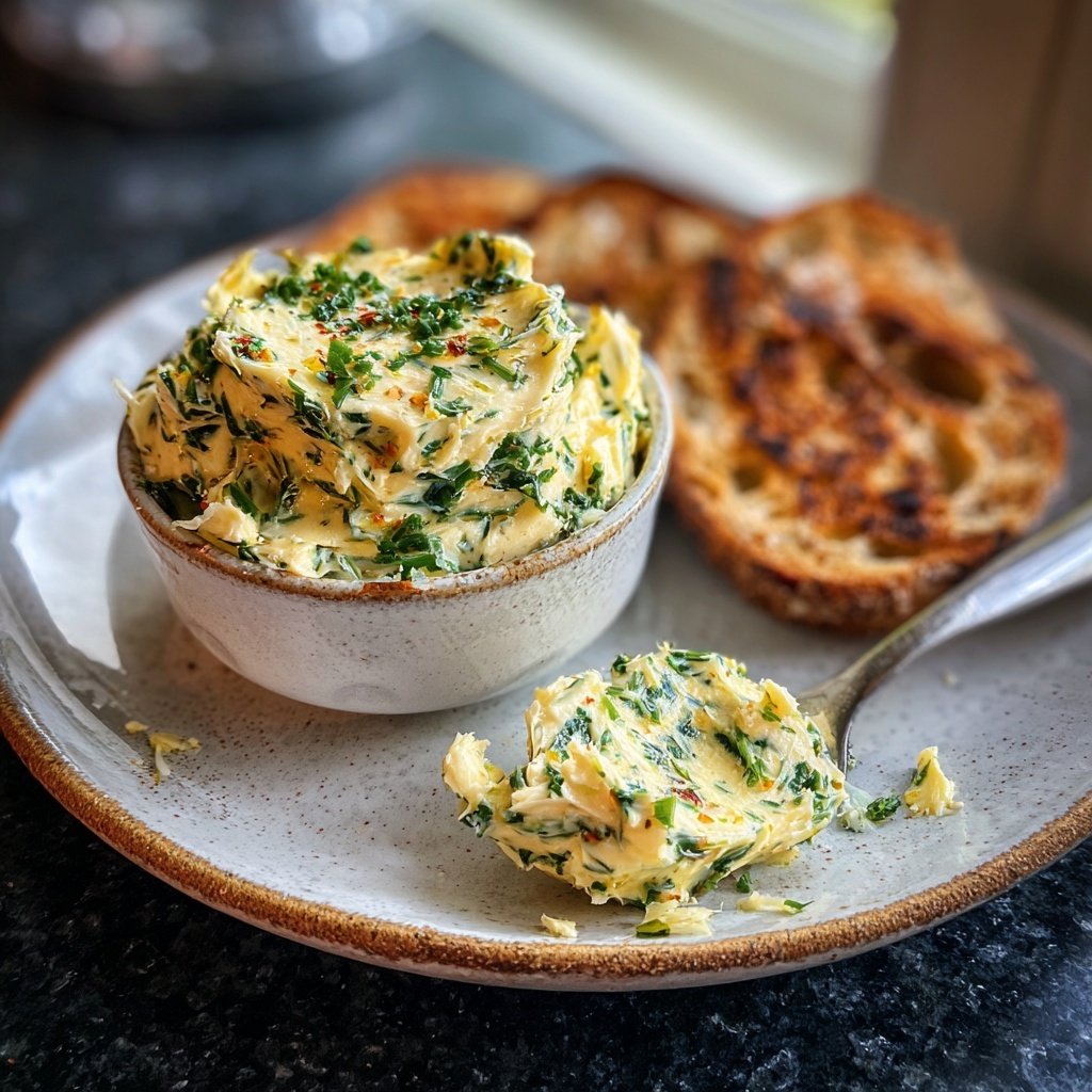 Kräuterbutter Mit Knoblauch