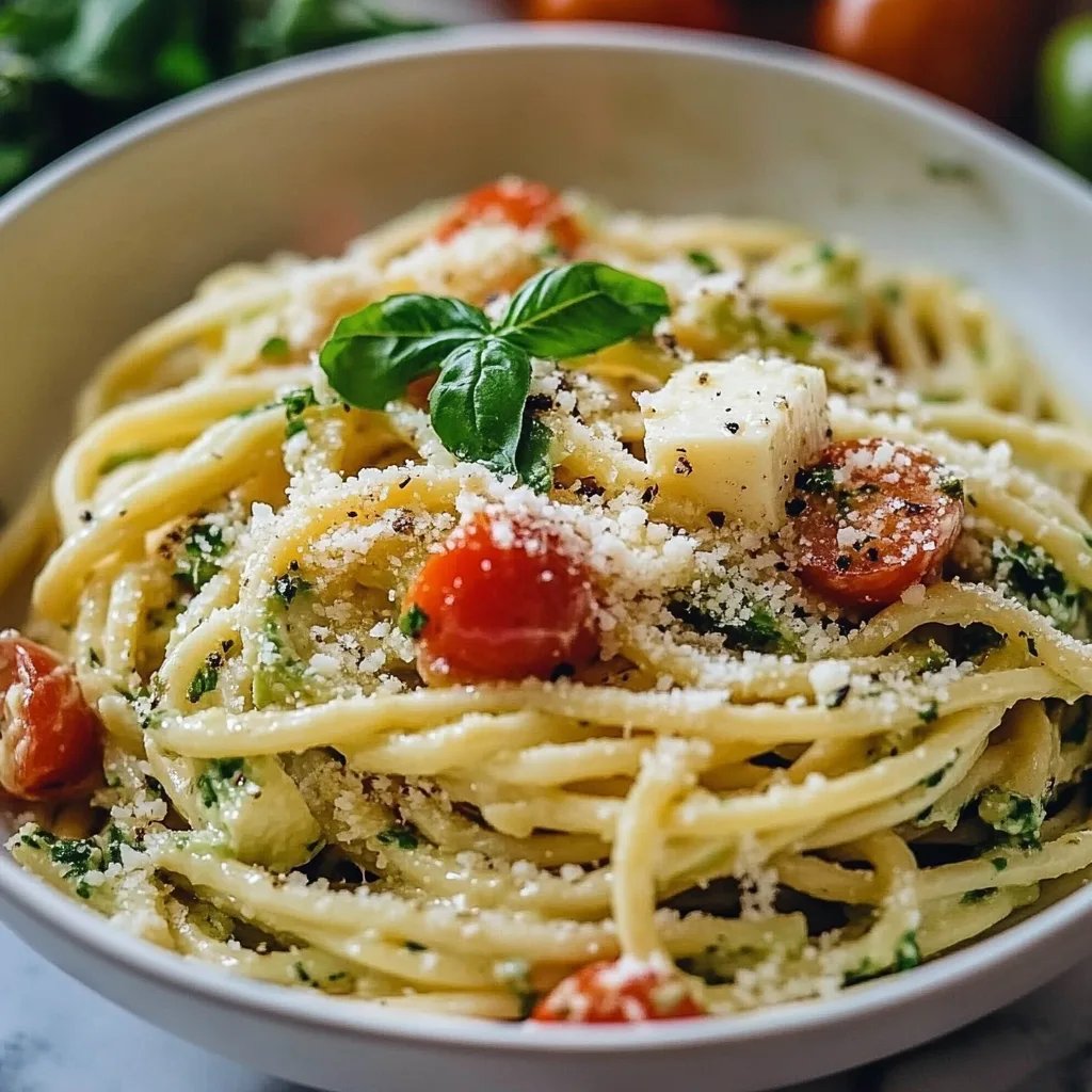Cremige Avocado Pasta