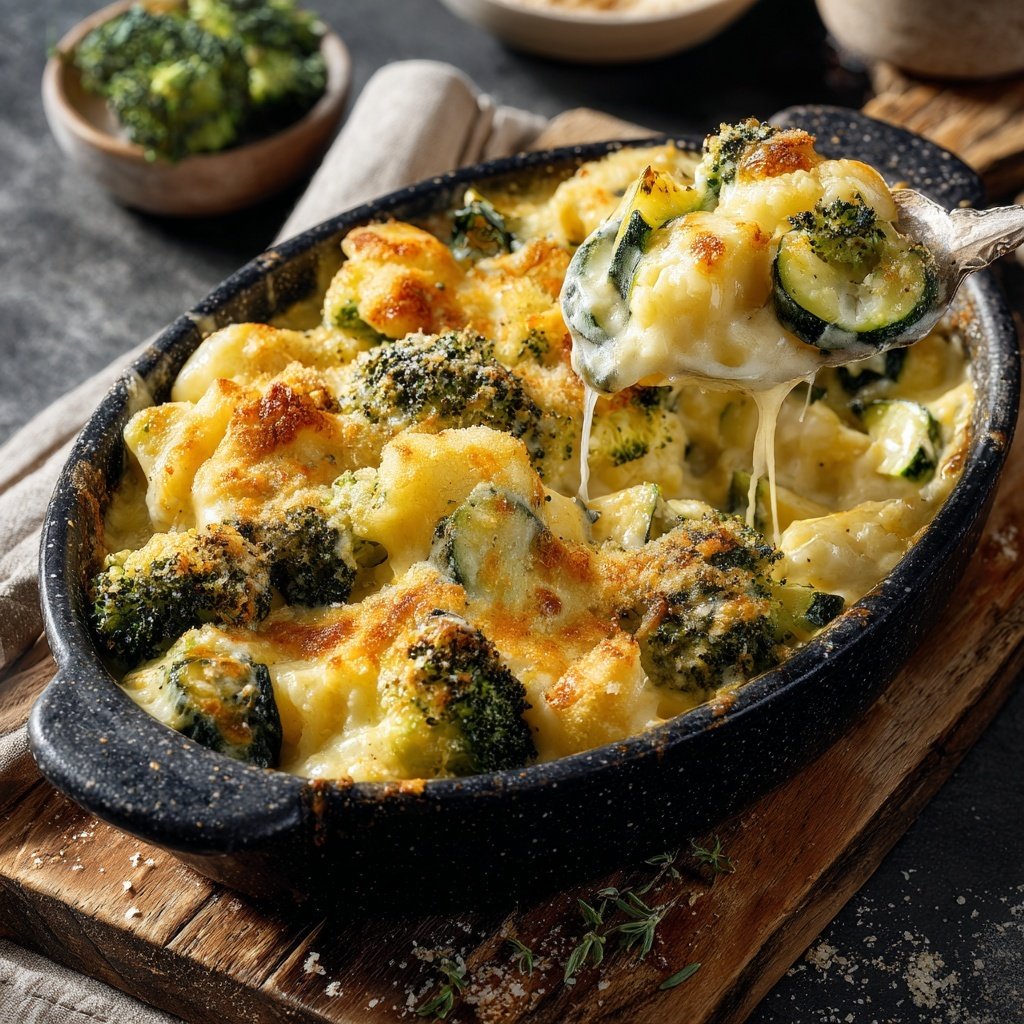 Brokkoli Auflauf Mit Zucchini