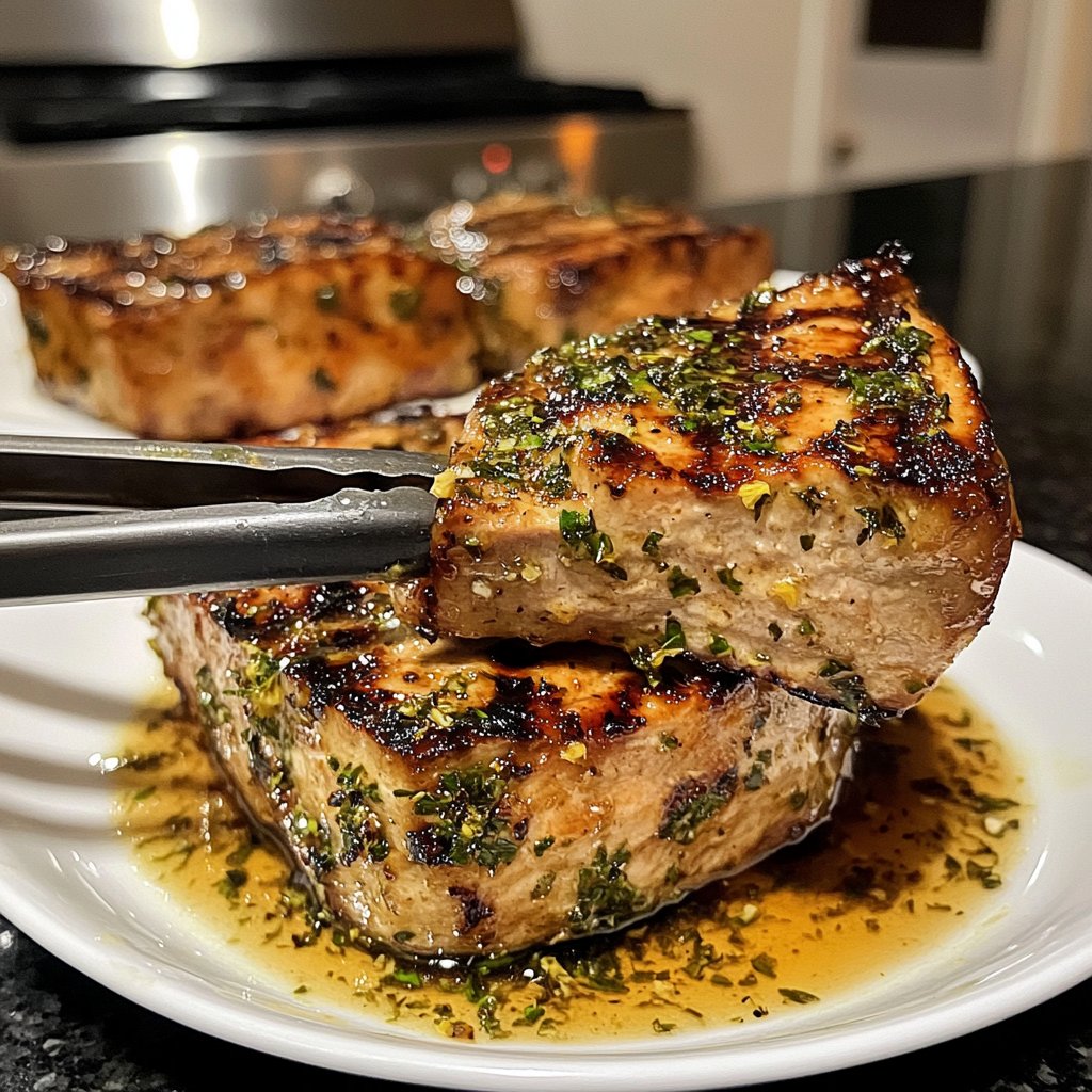 Hähnchenbrust mit Zitronen Kräuter Marinade