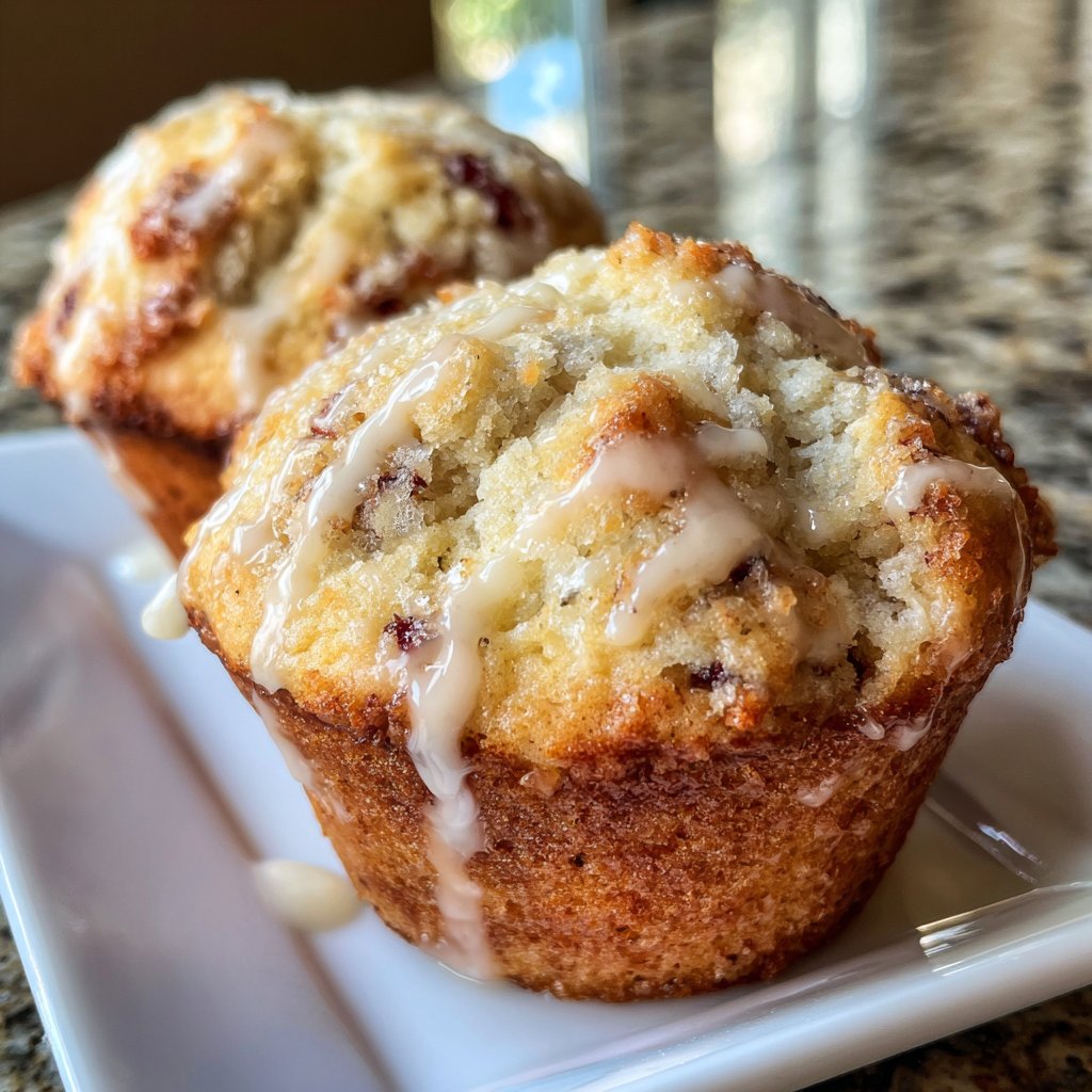 Vanillemuffins mit weicher Krume