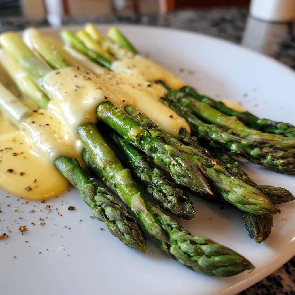 Spargel mit Sauce Hollandaise