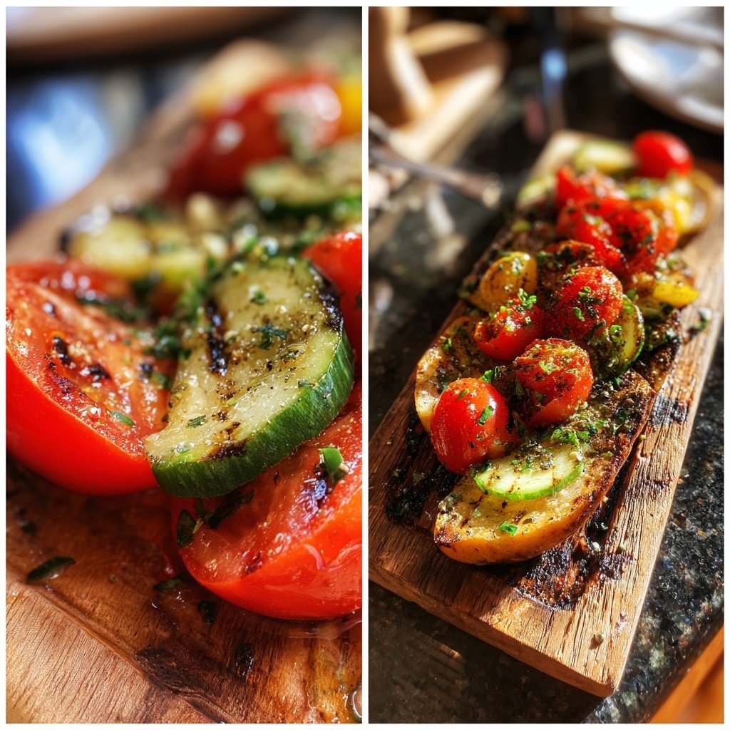 Grill Beilagen Mit Tomaten Und Gurke